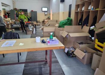 Szczucin zbiórka darów przy OSP!