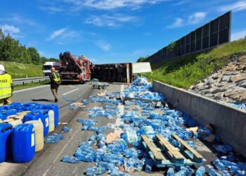 blokada autostrady A4